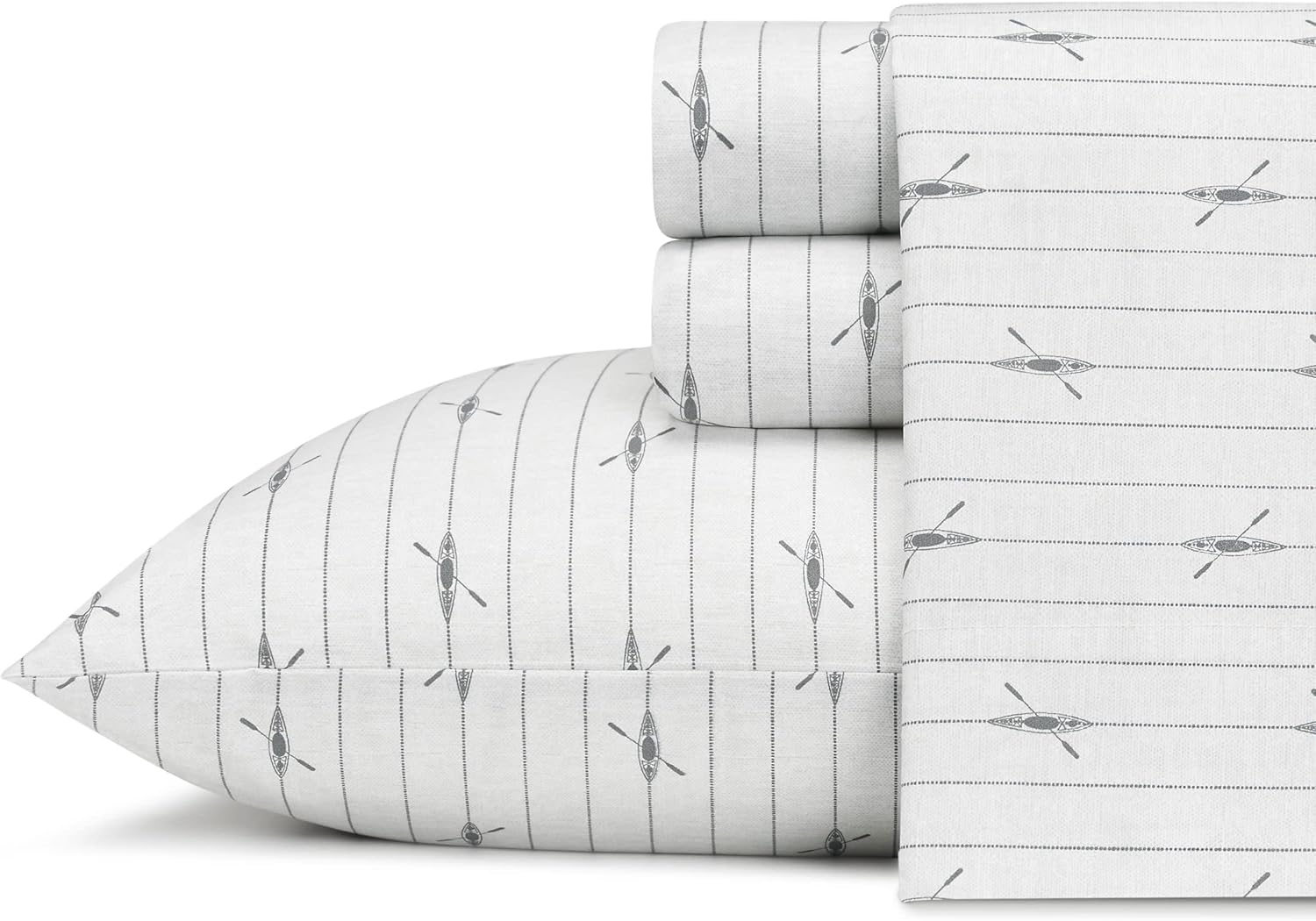 Eddie Bauer Twin XL Sheet Set for Crisp and Cool Comfort