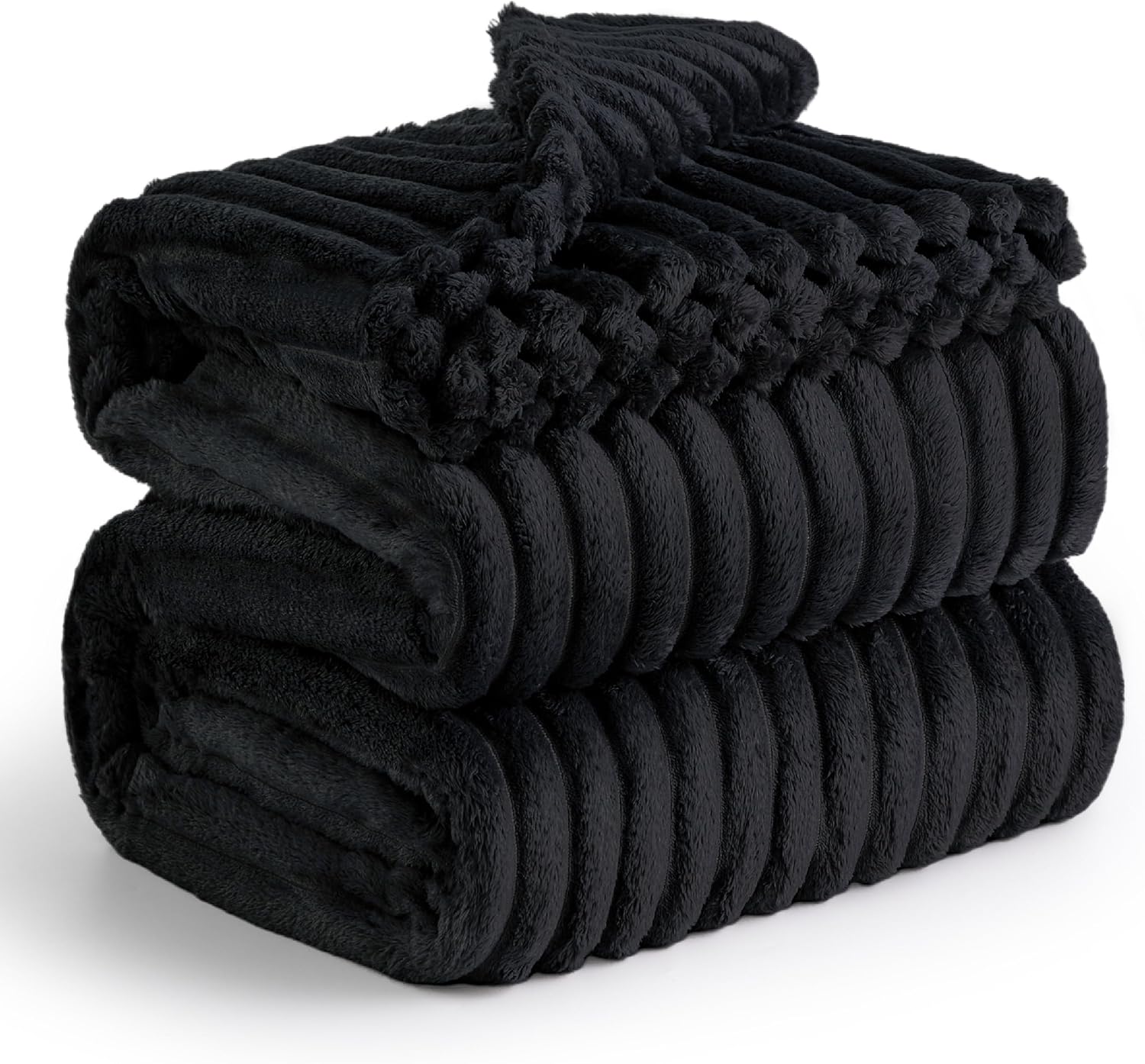 Bedsure GentleSoft Queen Size Blanket - Cozy Soft Fleece Throw