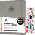 Weekly & Monthly Life Planner 8.5x11 Gray - Productivity Planner