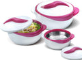 Pinnacle Serving Salad Soup Dish Bowl Set of 3 - Insulated Thermal