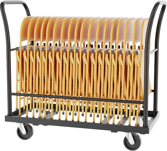 Folding Chair Rack with 300 LB Capacity for Easy Storage