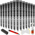 Rubber Golf Grips 13 Pack (Standard/Mid/Jumbo) - High Traction