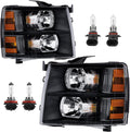 Headlight Assembly Compatible with 2007-2013 Chevy Silverado
