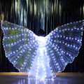 Illuminated LED Fairy Wings for Kids and Adults - Multicolored Glowing