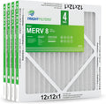 TRIGHTFILTERS MERV 8 12x12x1 4 Pack - Dust Defense