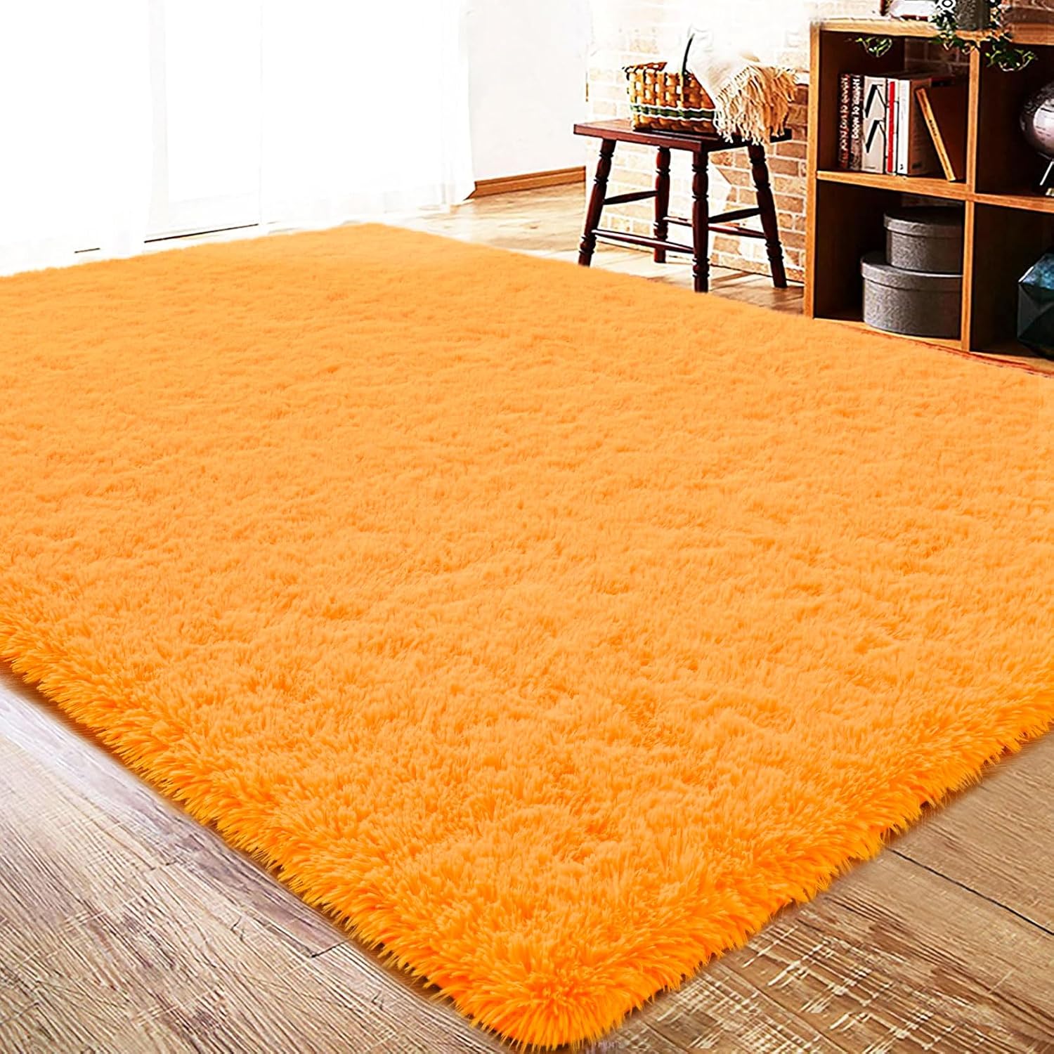 ISEAU Fluffy Rug Carpets Soft Shaggy Area Rugs for Kids Room