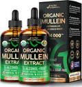 Mullein Drops for Lungs - Organic Liquid Extract NUTRAHARMONY