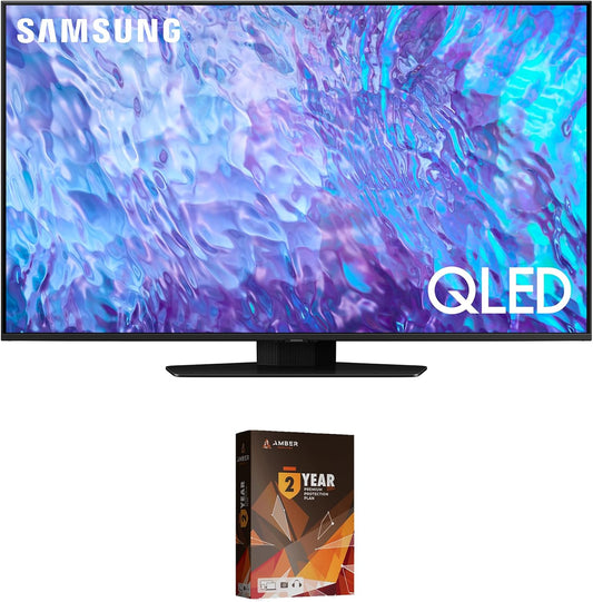 SAMSUNG 75 Inch 4K QLED Smart TV + 2 Year Amber Protection