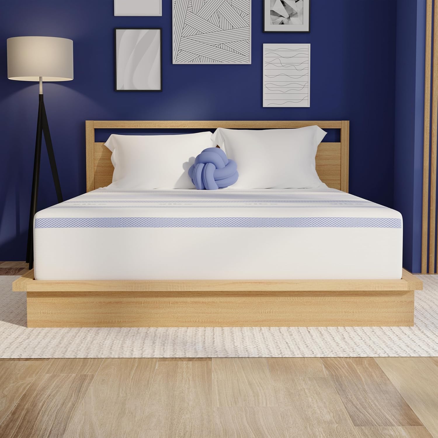 Vibe Gel Memory Foam Mattress 12-Inch Twin Bed-in-a-Box