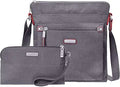 Baggallini Go Bagg with RFID Wristlet - Lightweight Crossbody