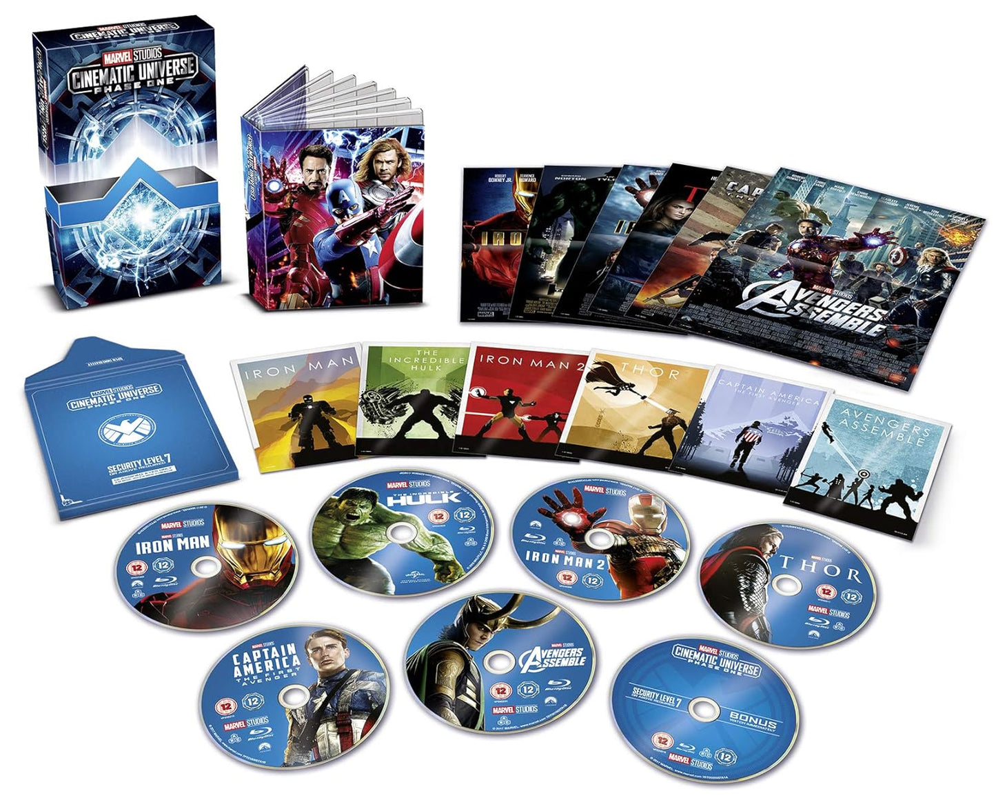 Marvel Studios Cinematic Collection Phase 1 - Ultimate Movie Set