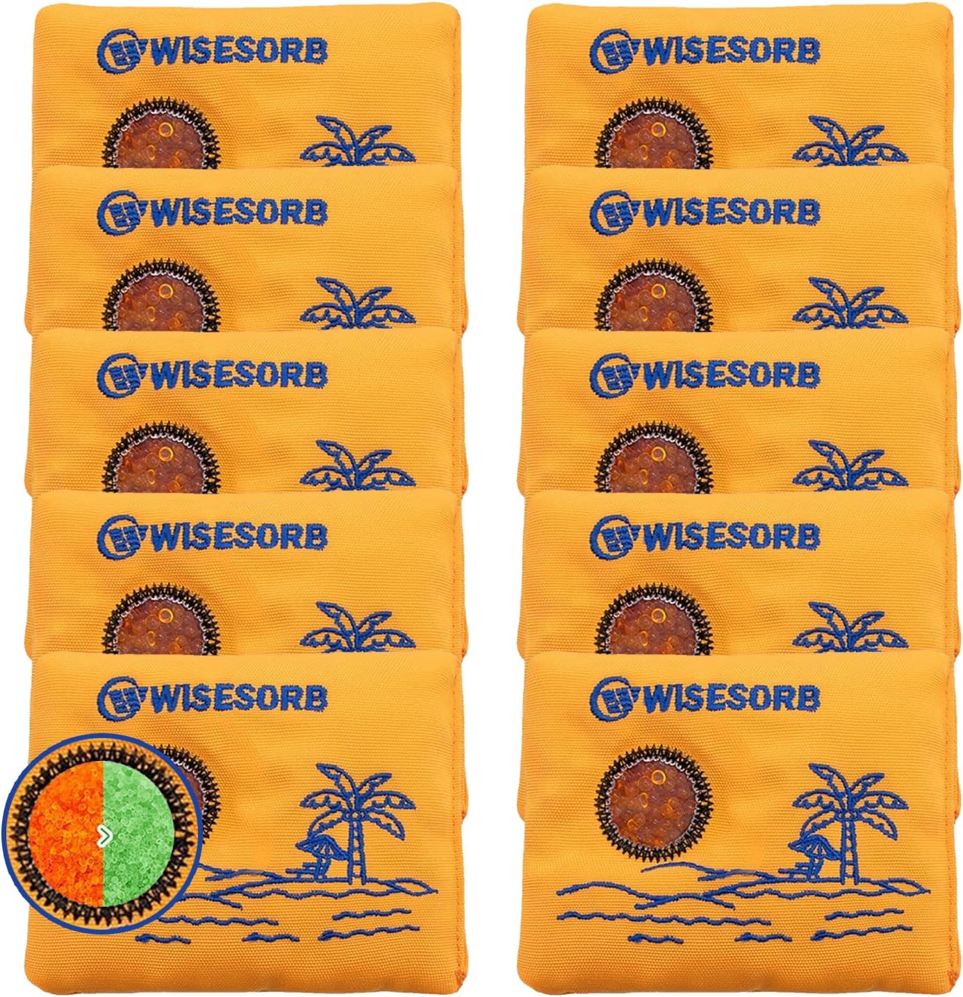 Rechargeable Desiccant Packs for Storage and Moisture Control
