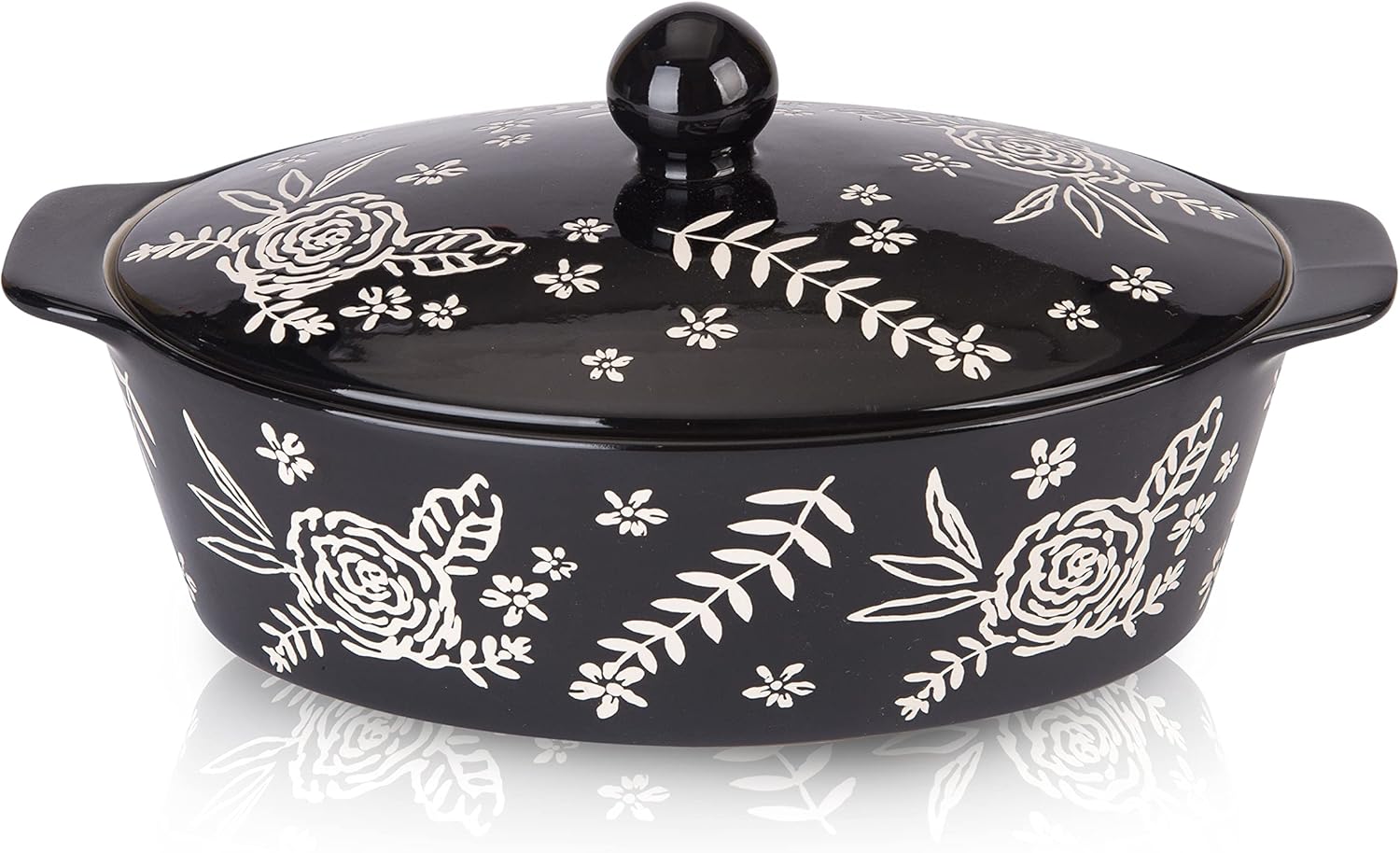 Wisenvoy Casserole Dish With Lid - Perfect for Baking & Serving
