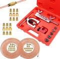 25 ft 3/16 + 1/4 Copper Coated Brake Line Tubing Kit - Complete