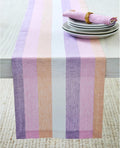 Solino Home Linen Striped Table Runner 14 x 60 in - Multicolor Gelato