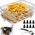 304 Stainless Steel Ninja Air Fryer Rack - 3 Layers