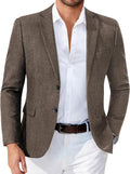 COOFANDY Men's Blazer Casual Sport Coat Two-Button Lightweight Shoes