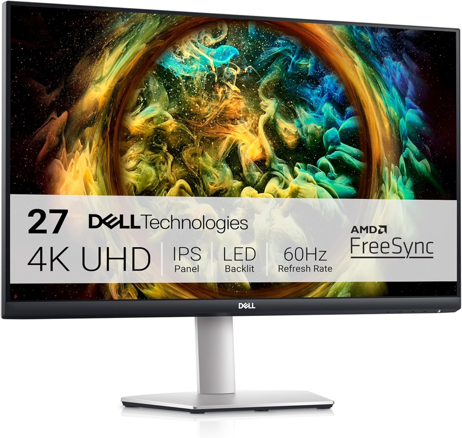 Dell 27 4K Monitor: Ultra-Thin Bezel, AMD FreeSync