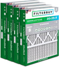 20x25x5 Air Filter MERV 8 Essential Dust & Allergy Defense (4-Pack)