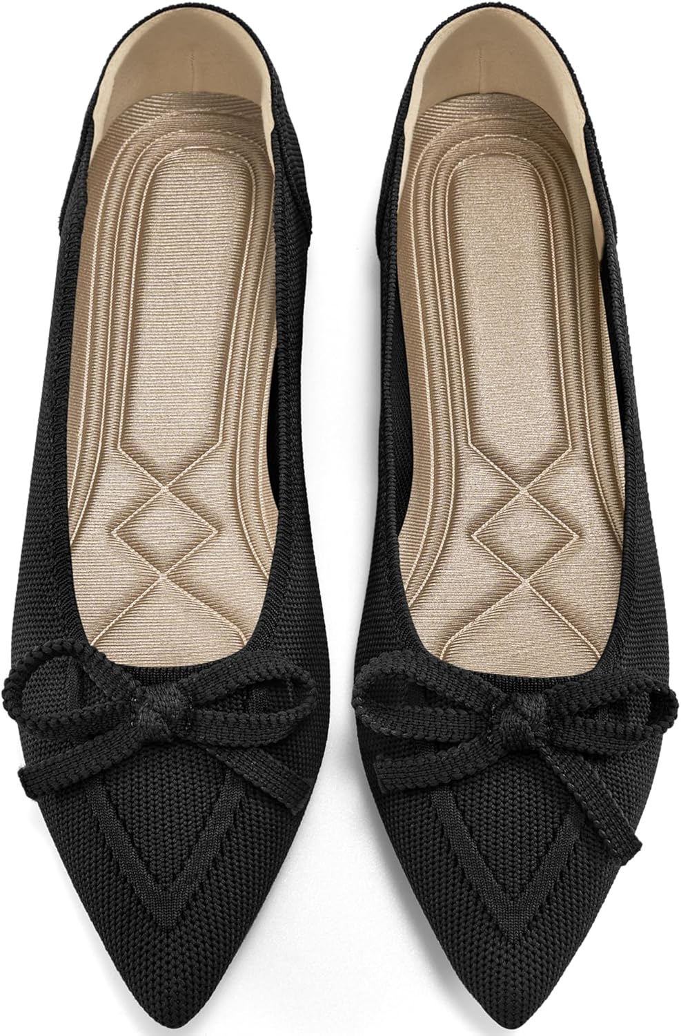Ablanczoom Ballet Flats for Women: Elegant Pointed Toe Design