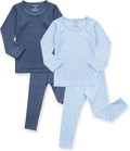 AVAUMA Baby Boys Girls Pajama Set - Soft Ribbed Snug Fit Sleepwear
