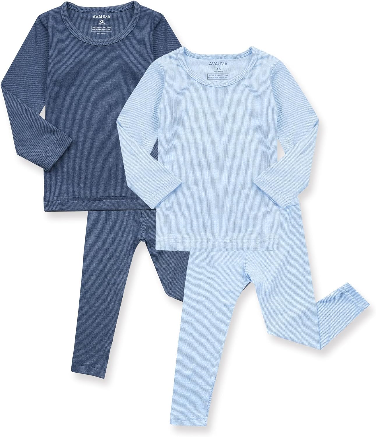 AVAUMA Baby Boys Girls Pajama Set for Comfortable Sleepwear