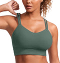 CRZ YOGA Comfort Fit Strappy Longline Sports Bra in Butterluxe