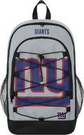 New York Giants Bungee Backpack - Team Logo Fan Pack