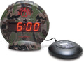Sonic Bomb Dual Alarm Clock with Bed Shaker - 113db Loud Wake