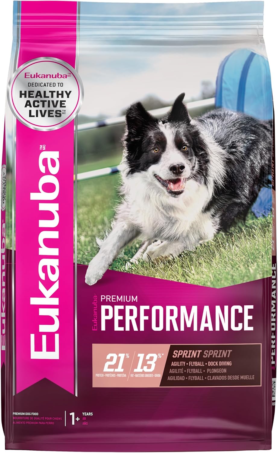 Eukanuba Premium Performance 21/13 Sprint Dry Dog Food Review