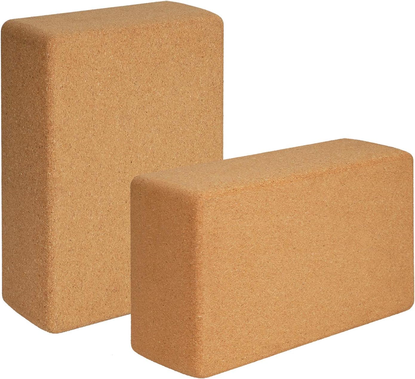 Hossejoy Cork Yoga Blocks - Enhance Poses