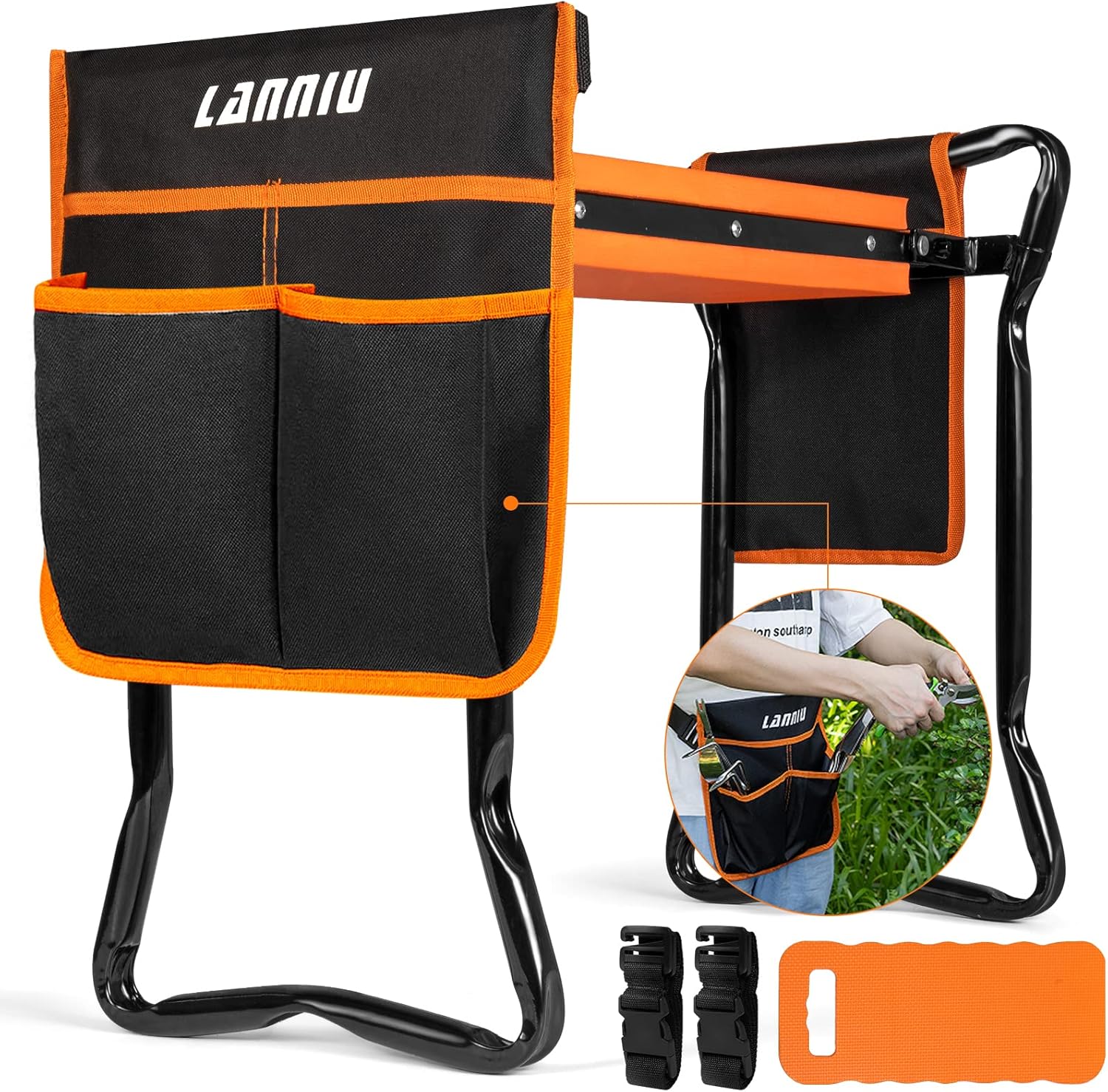 Garden Kneeler and Seat: The Ultimate Heavy Duty Garden Chair
