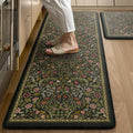 Collive Kitchen Mats for Floor 2PCS - Cushioned Anti Fatigue Standing
