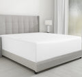 Queen Size Fitted Sheet 600 TC Cotton Sateen - Deep Pocket Fit