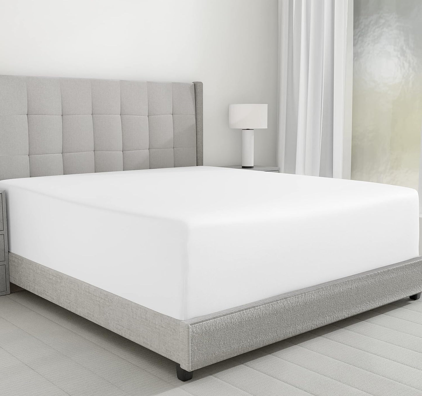 Luxuriously Soft Twin Fitted Sheet - 600 Thread Count Cotton