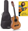 Classical Guitar with Soft Nylon Strings 3/4 Size - Beginner Friendly