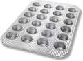 Mini Cupcake and Muffin Pan 24-Well - Quick Release Nonstick