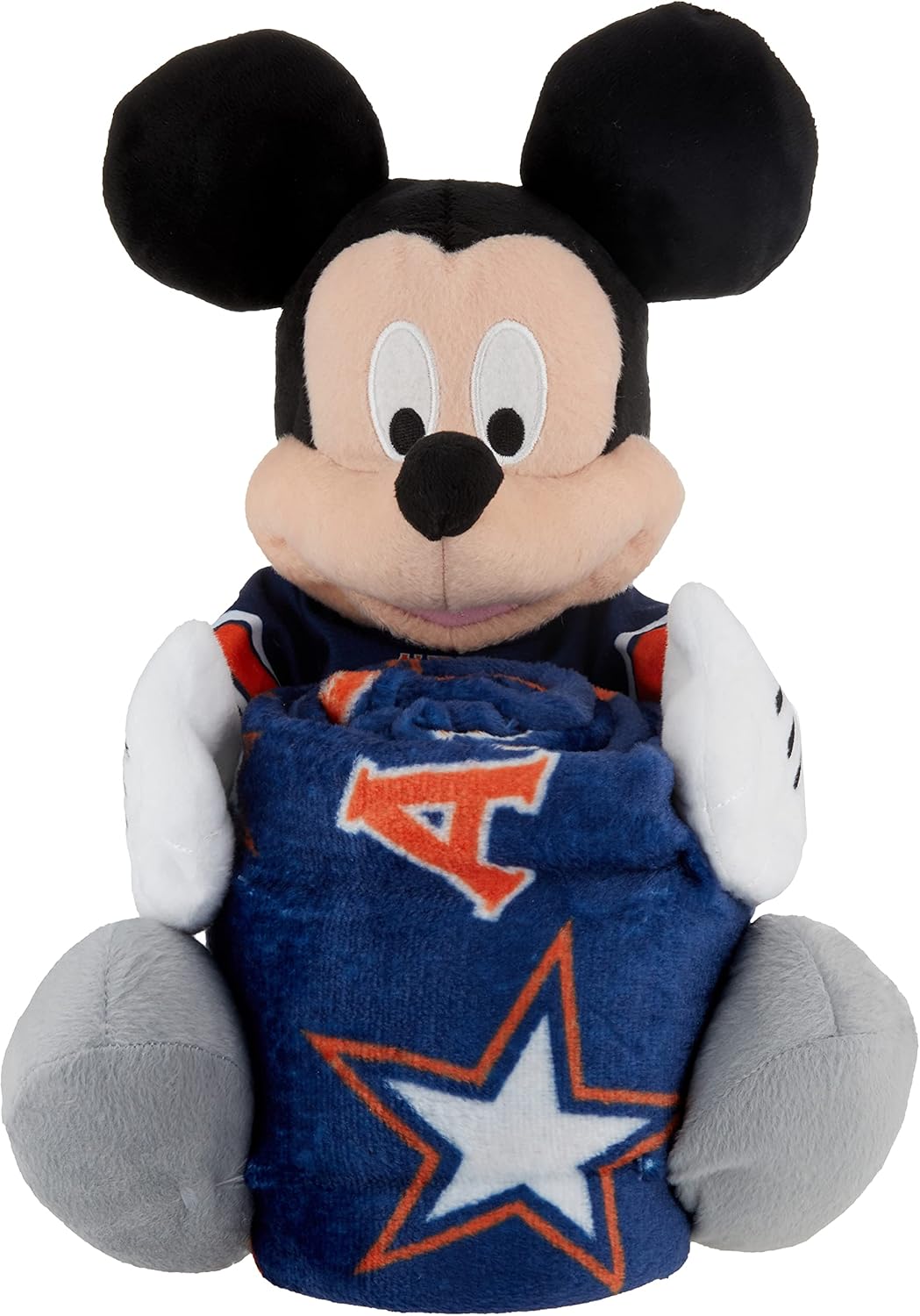 NCAA Character Hugger Pillow & Throw Set for Ultimate Comfort