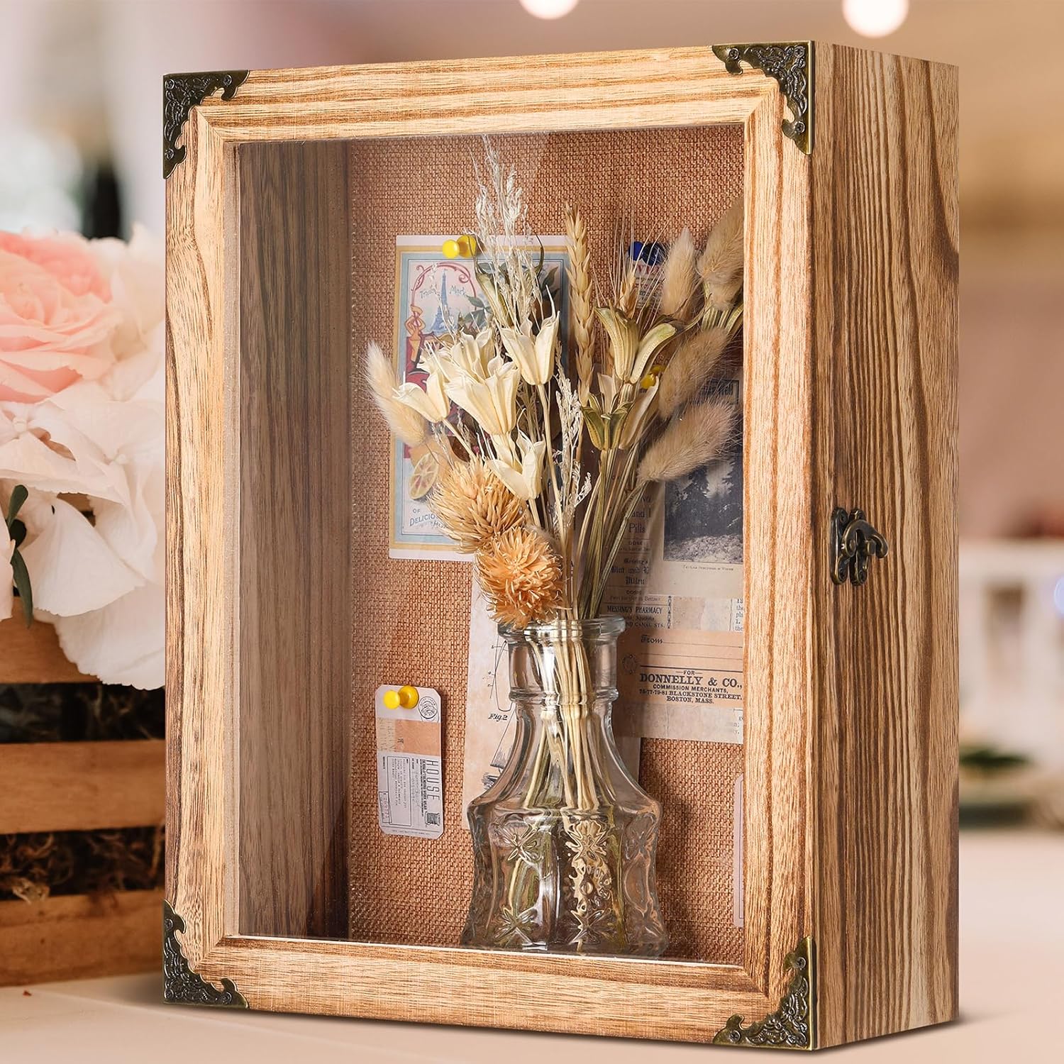 Cinnvoice 11x14 Inch Shadow Box Frame for Keepsakes