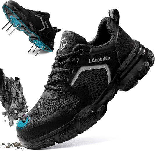Steel Toe Shoes for Men Women Lightweight Work Sneakers Safety