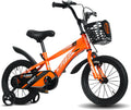 Kids Bike with Training Wheels for Ages 3-12 Years - Safe & Fun