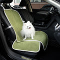 Funny Fuzzy Chenille Dog Car Seat Cover for Pets, Waterproof