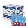 Clearly Canadian Sparkling Flavored Water Variety Pack - Crisp
