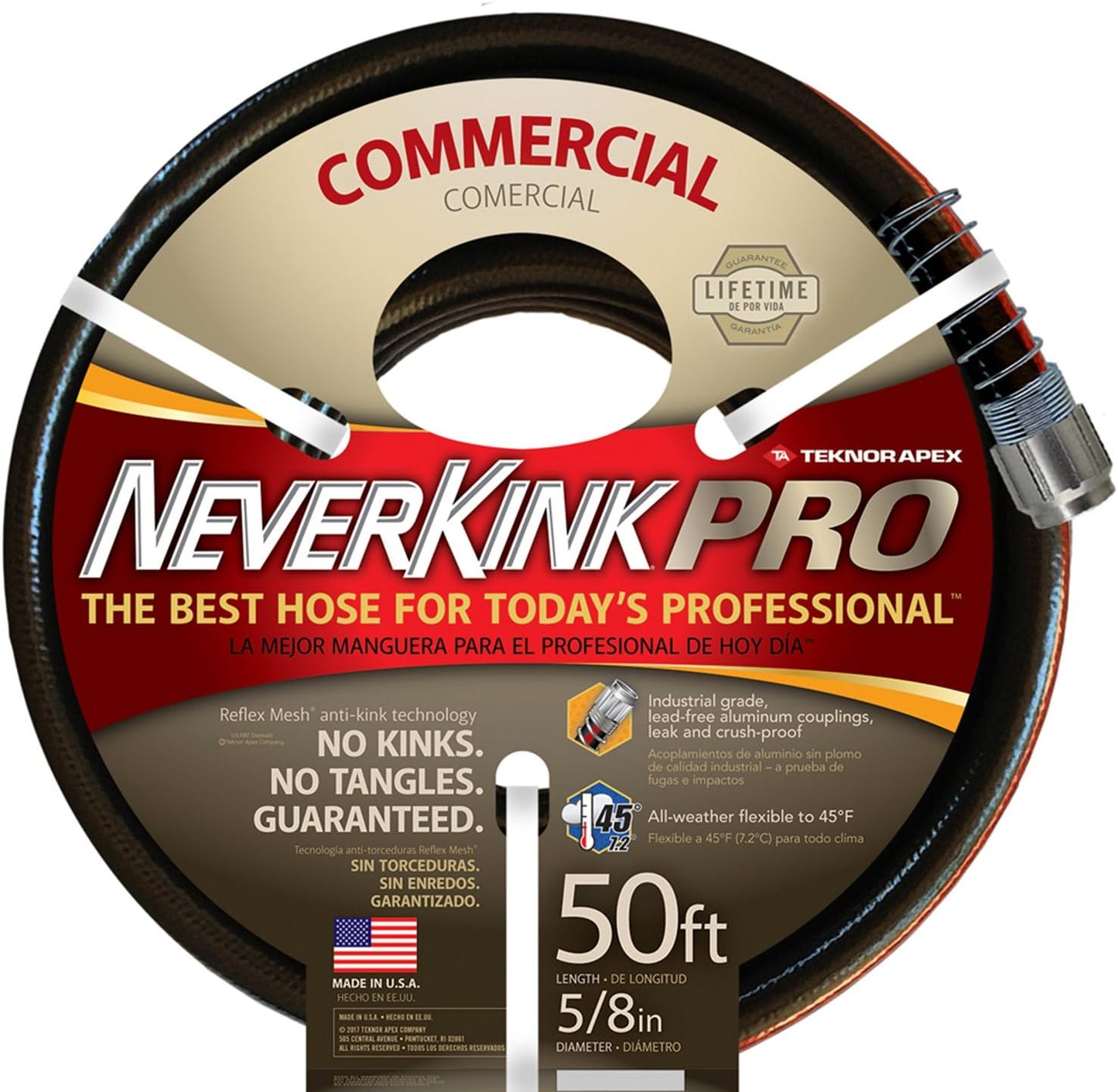 Teknor Apex Neverkink 5/8-in x 50-feet Water Hose Review