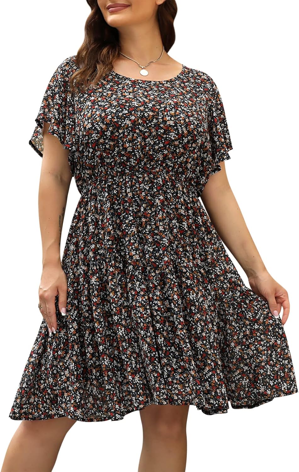 Plus Size Summer Dresses for Curvy Women - Boho Midi Style