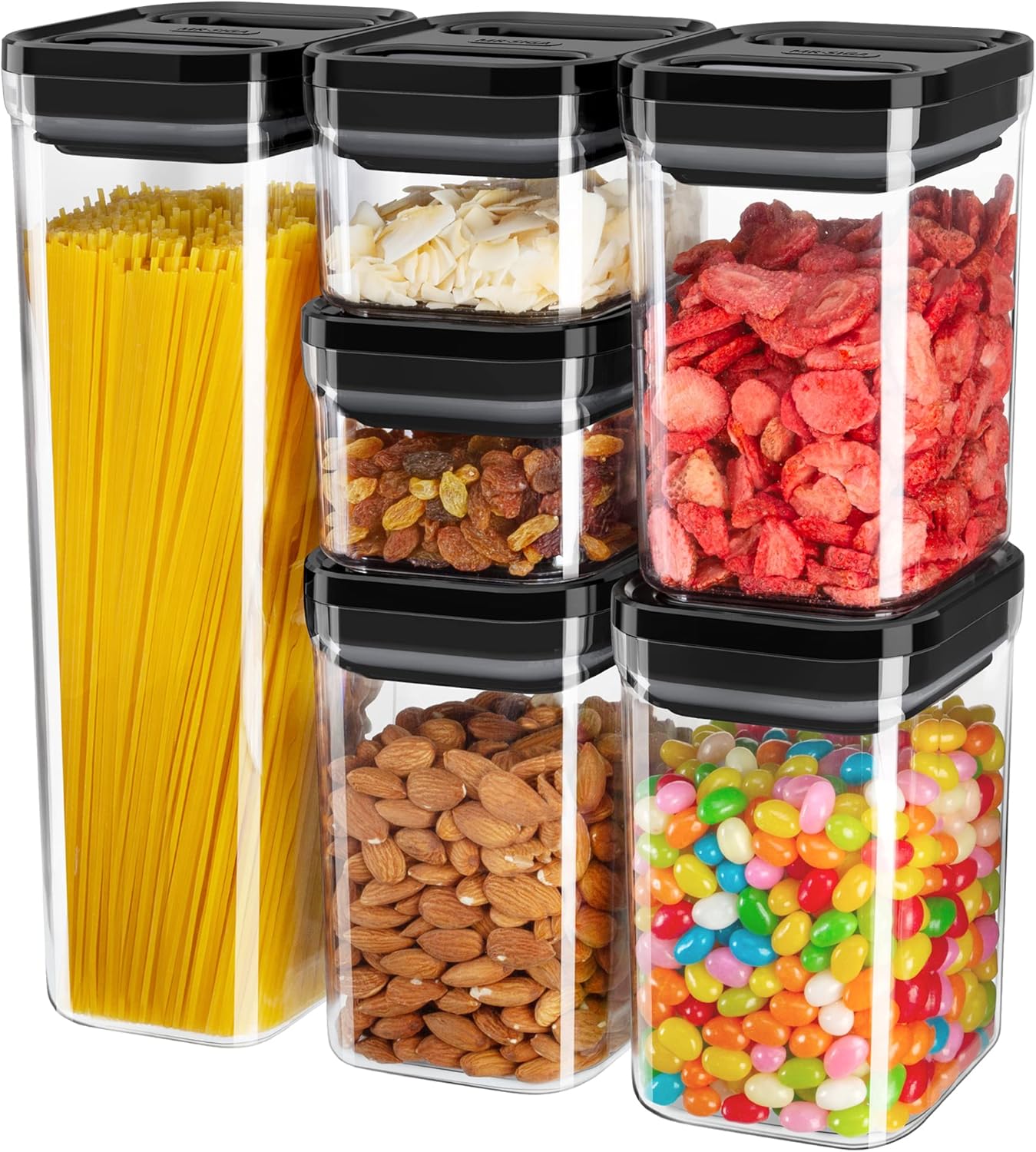MR.SIGA Airtight Food Storage Container Set for Kitchen Organization