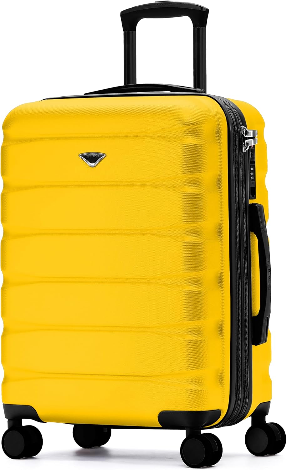 Flight Knight Expandable Carry On Suitcase with TSA Lock & USB C