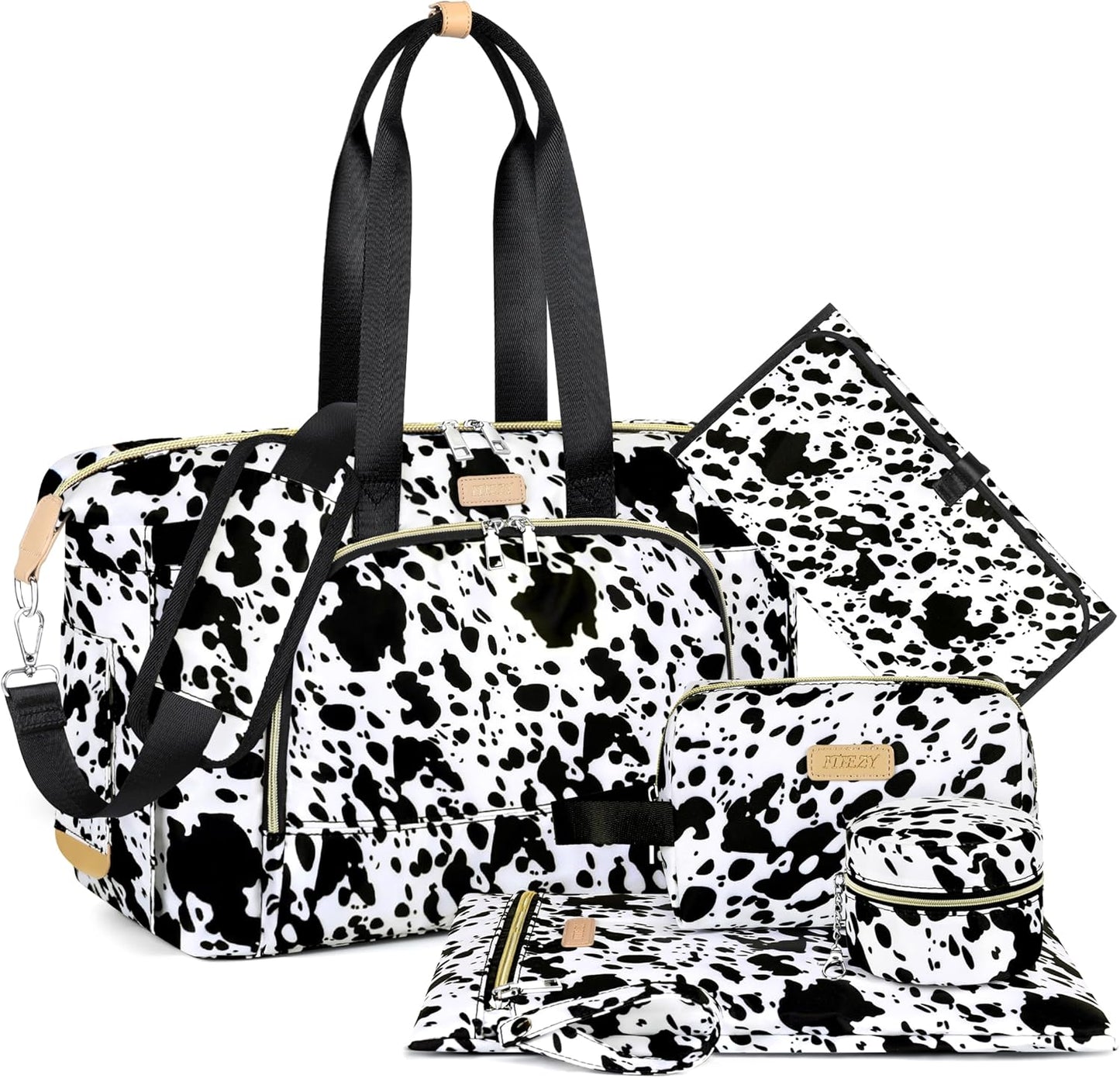 ITIEZY Diaper Bag Tote for Baby - Large Mommy Bag with Accessories