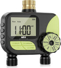 Unistyle Sprinkler Timer with Brass Swivel - 2-Zone Programmable Water