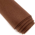 Ice Fabrics Craft Felt Fabric by the Yard - 72in Wide Light Brown